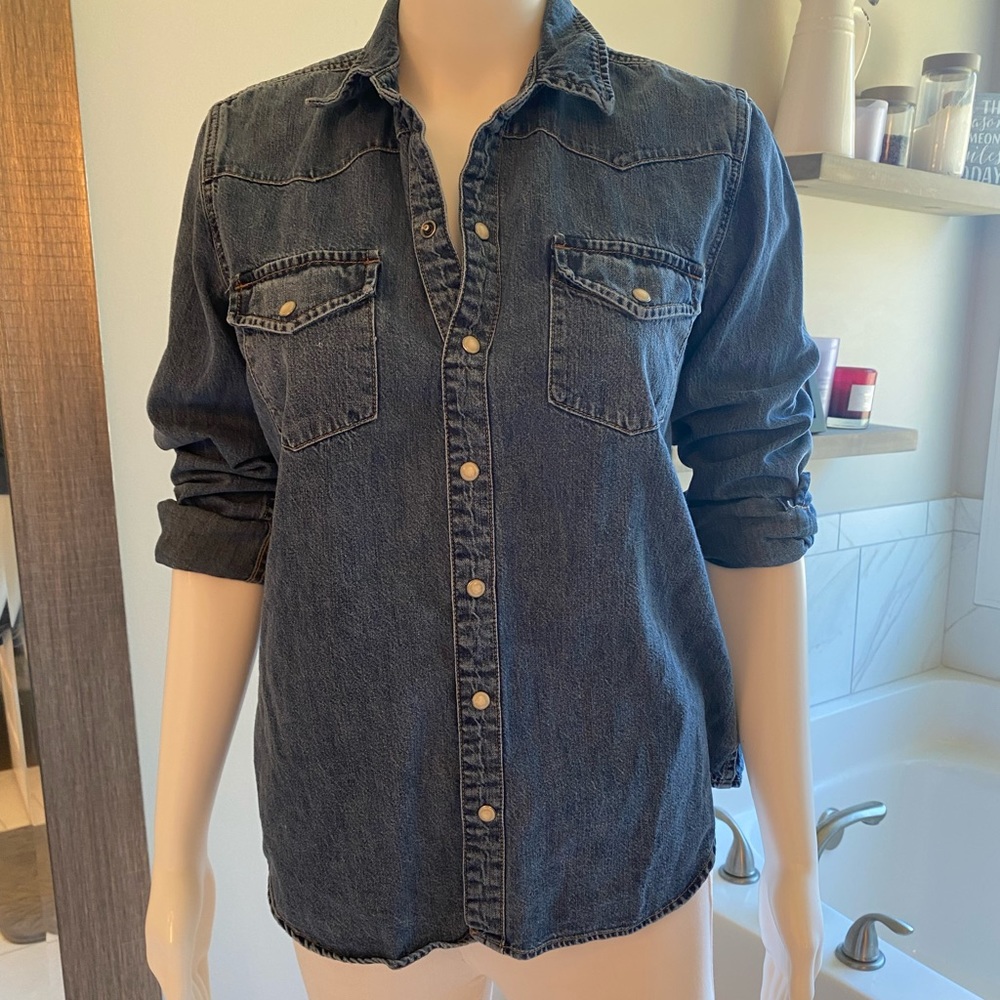 Lucky Brand denim button down